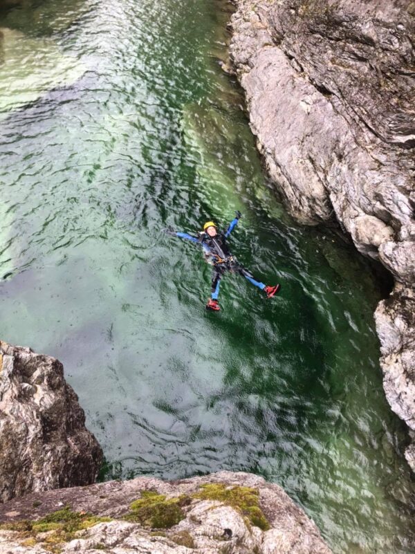 canyoning fun mountains adventure alps Italy alpinism mountaineering