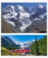 Z Jeziora Como trasą Bernina Express: Diavolezza  – St. Moritz – Chiavenna