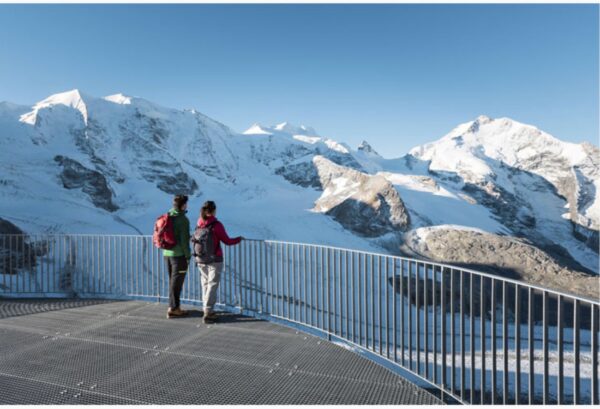 Z Jeziora Como trasą Bernina Express: Diavolezza  – St. Moritz – Chiavenna
