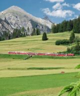 Z Jeziora Como trasą Bernina Express: Diavolezza  – St. Moritz – Chiavenna